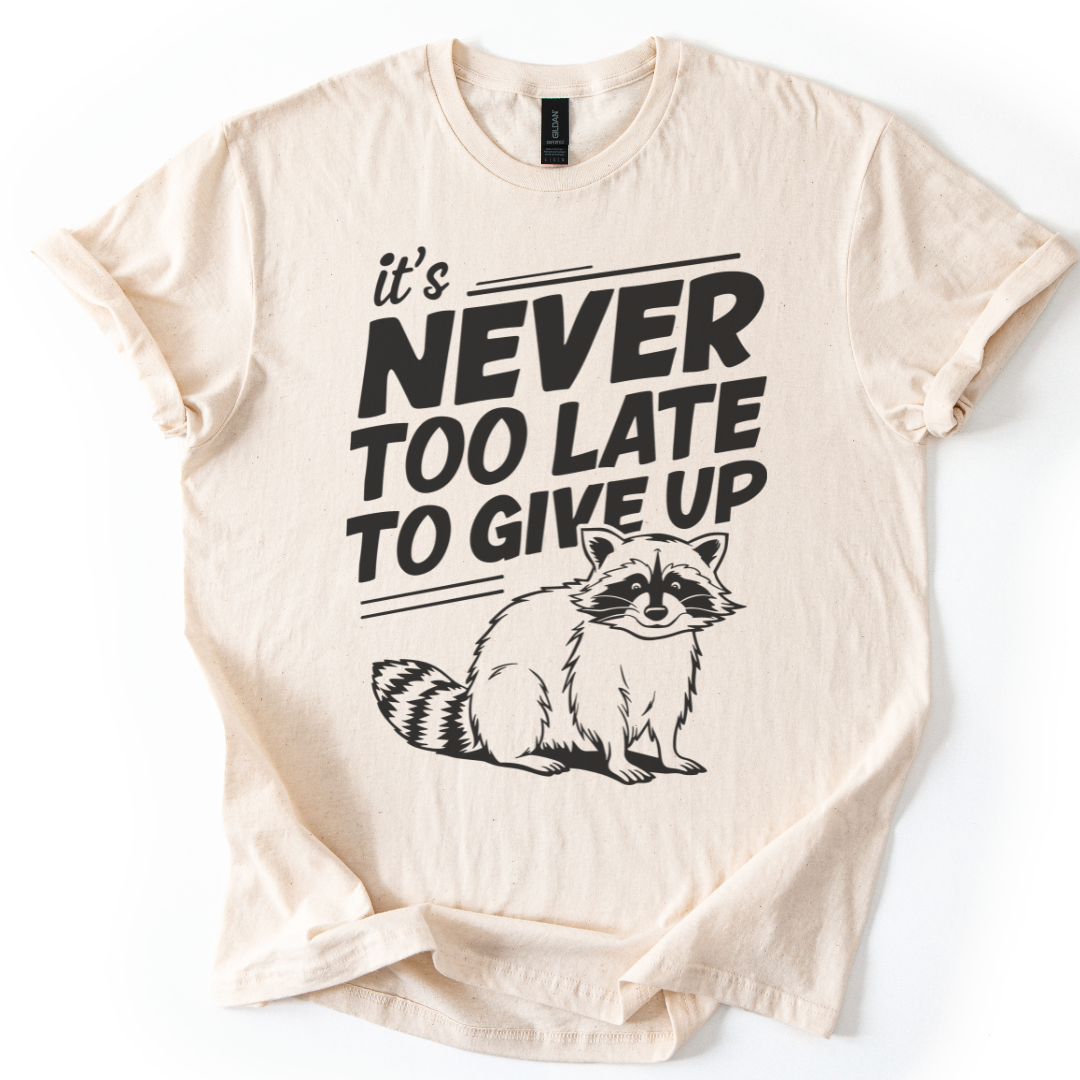 It's Never Too late To Give Up