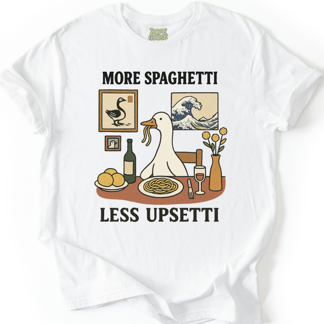 More Spaghetti, Less Upsetti