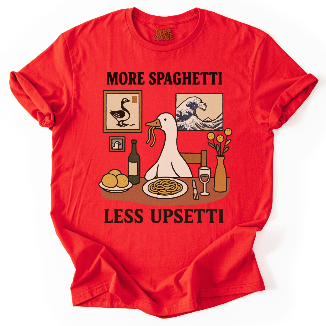 More Spaghetti, Less Upsetti