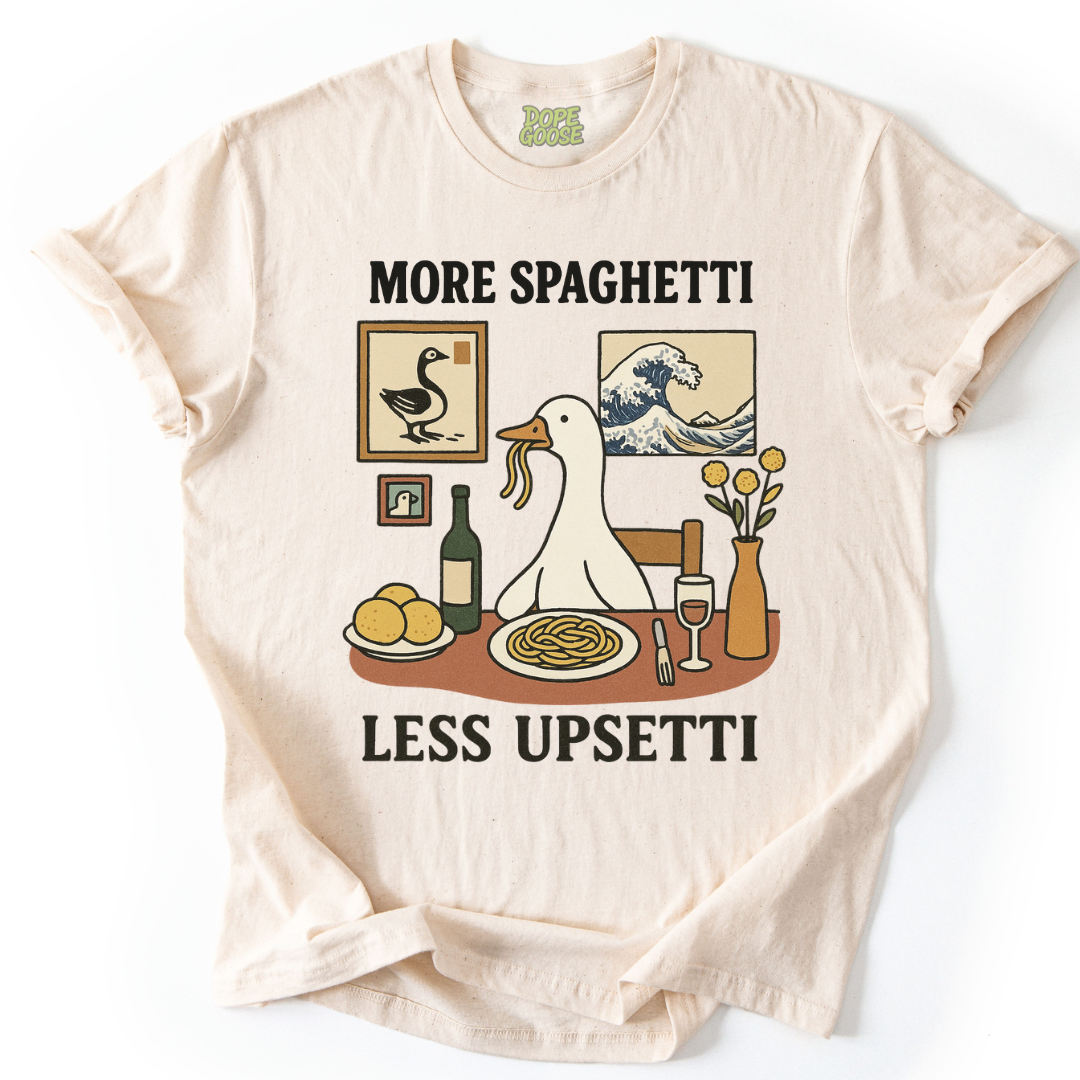 More Spaghetti, Less Upsetti