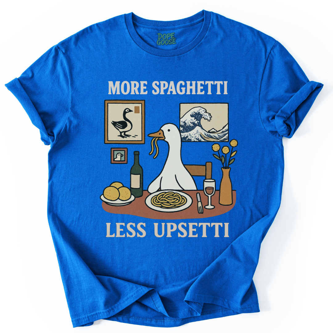 More Spaghetti, Less Upsetti