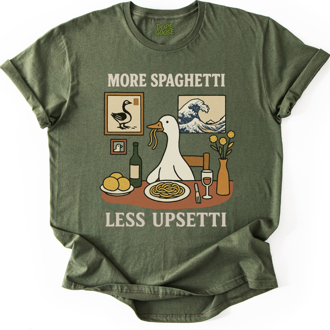More Spaghetti, Less Upsetti