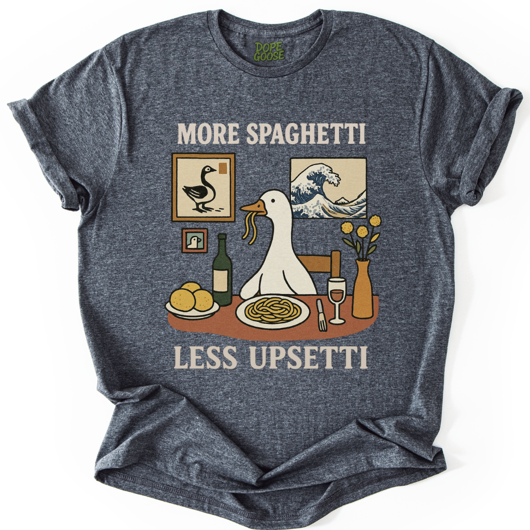 More Spaghetti, Less Upsetti
