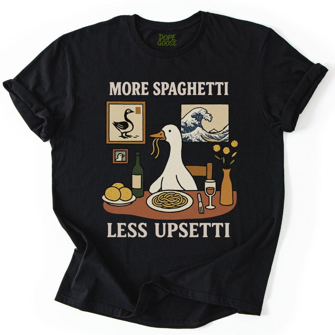 More Spaghetti, Less Upsetti