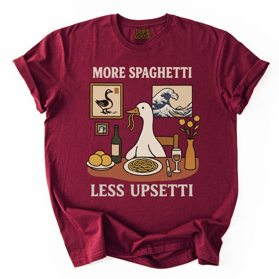 More Spaghetti, Less Upsetti