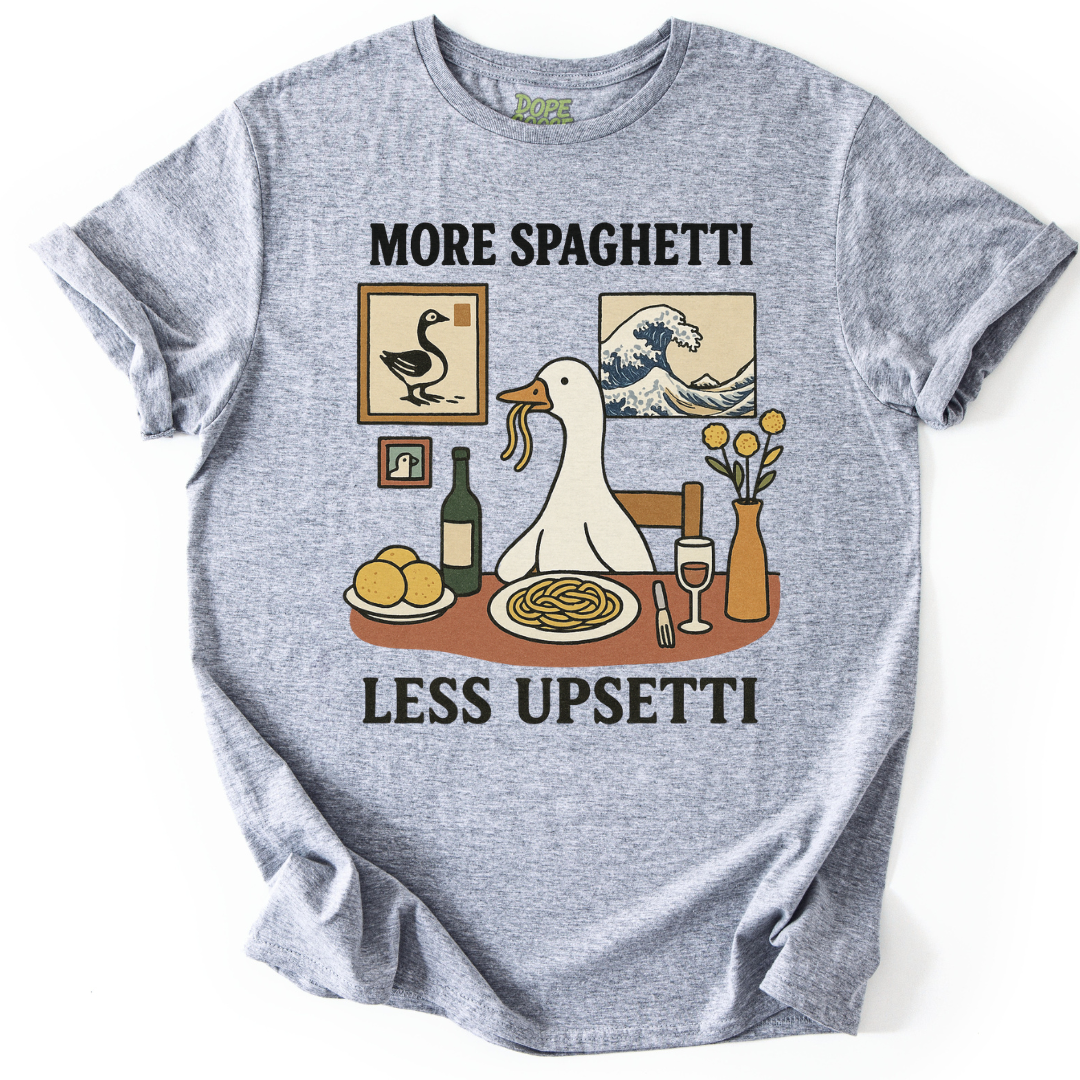 More Spaghetti, Less Upsetti
