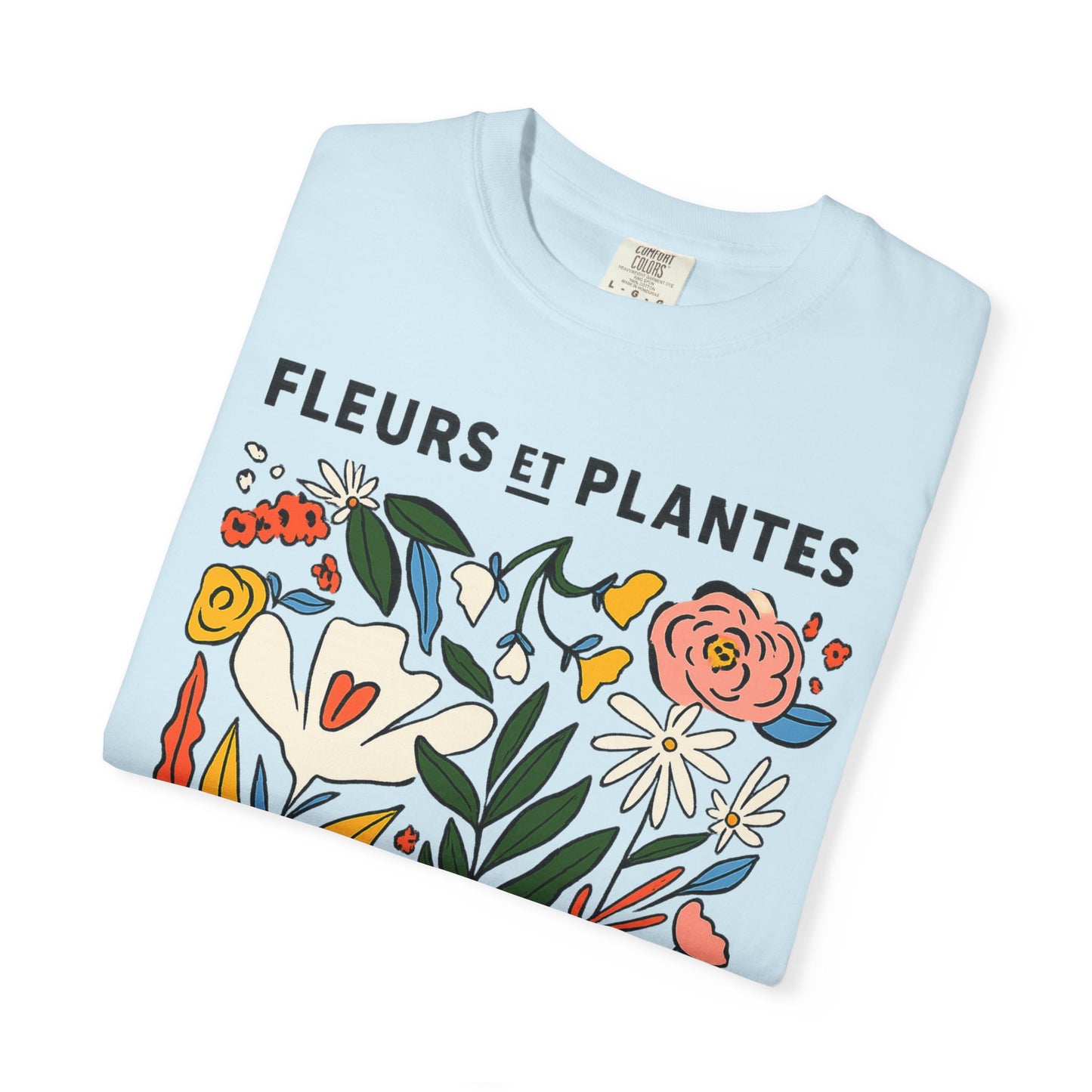Fleurs Et Plantes -  Comfort Colors Relaxed Fit Premium T Shirt
