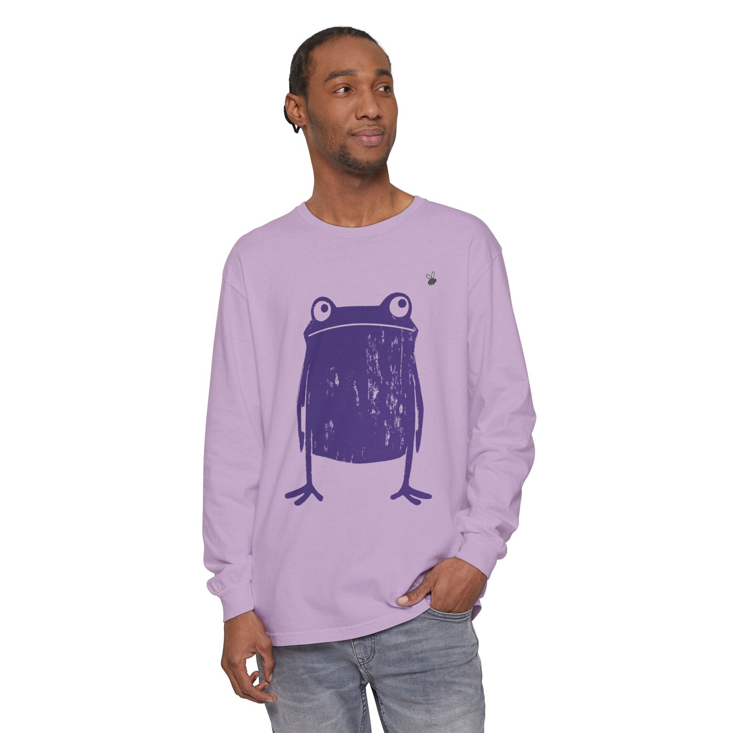 Frog - Comfort Colors Premium Long Sleeve T Shirt