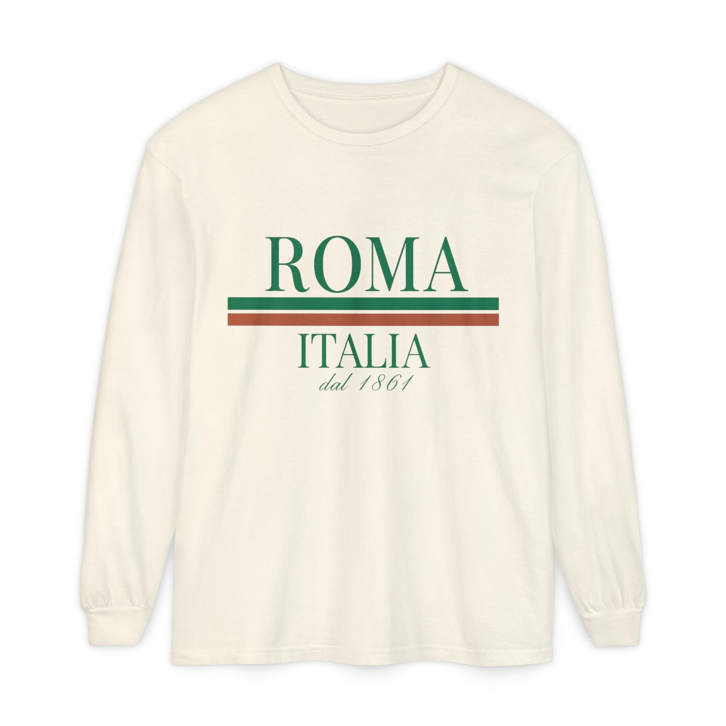 Copy of Roma Italia - Comfort Colors Premium Long Sleeve T Shirt