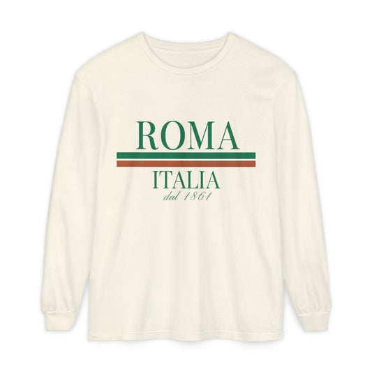 Copy of Roma Italia - Comfort Colors Premium Long Sleeve T Shirt