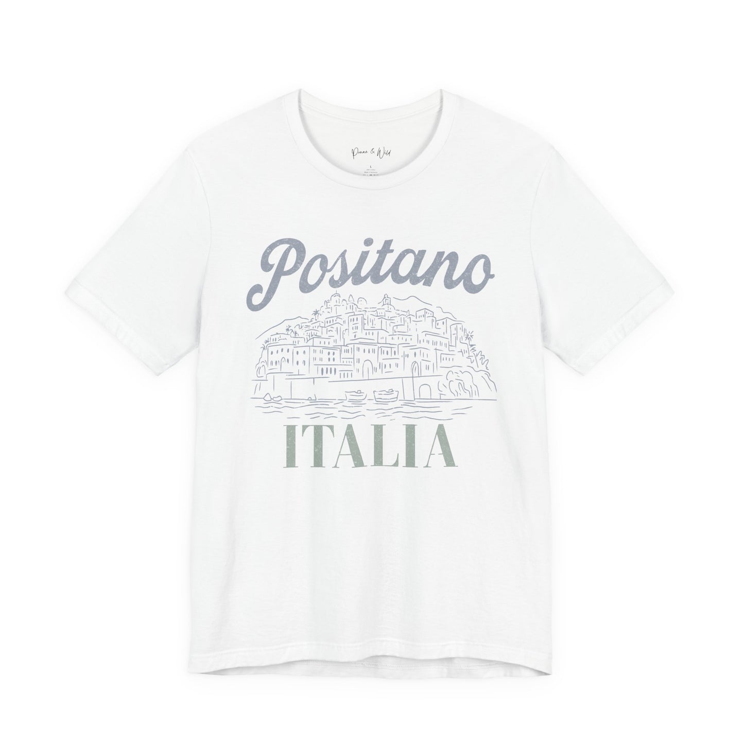 Positano - Bella Canvas Super Soft Fitted T Shirt