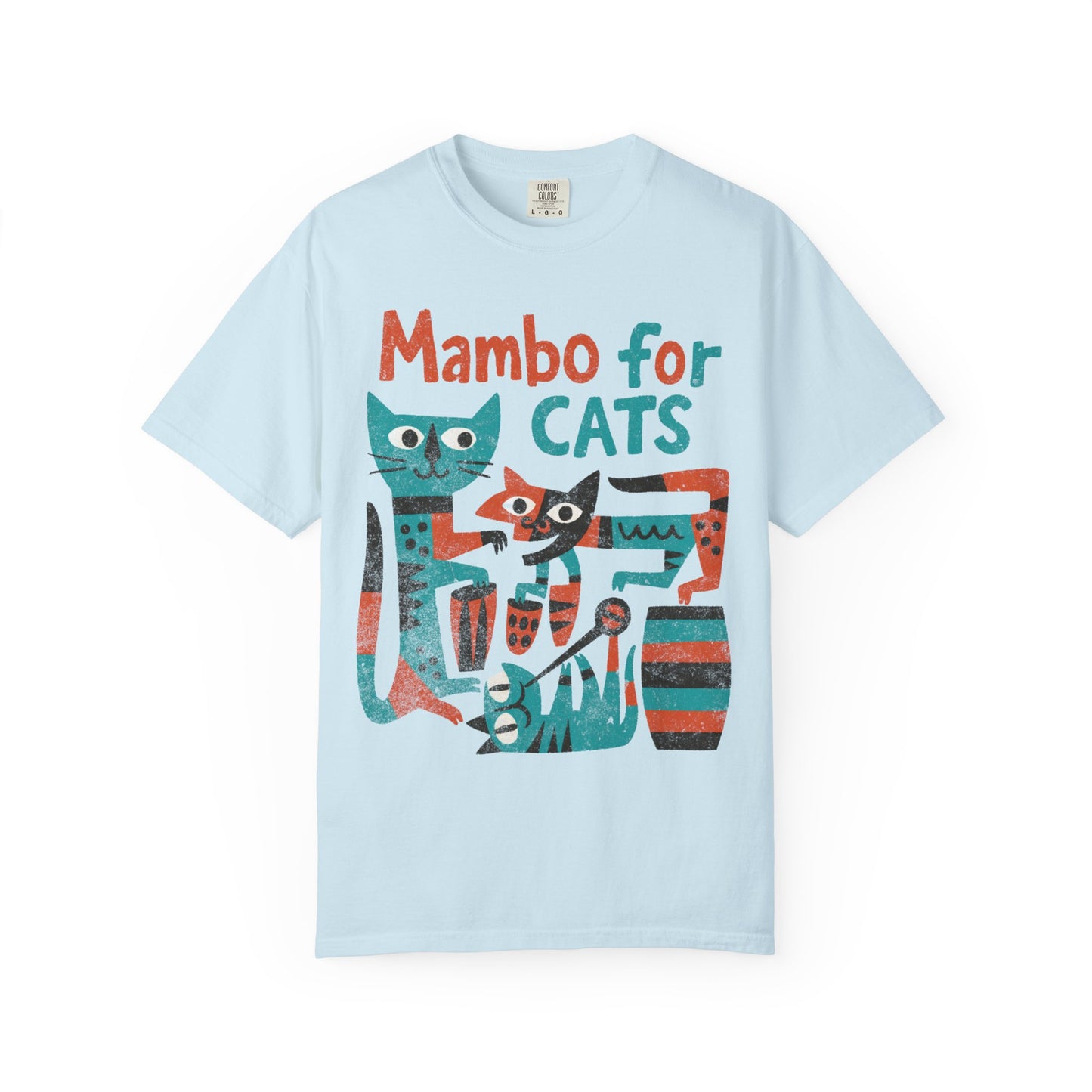 Mambo For Cats - Comfort Colors Relaxed Fit Premium T Shirt