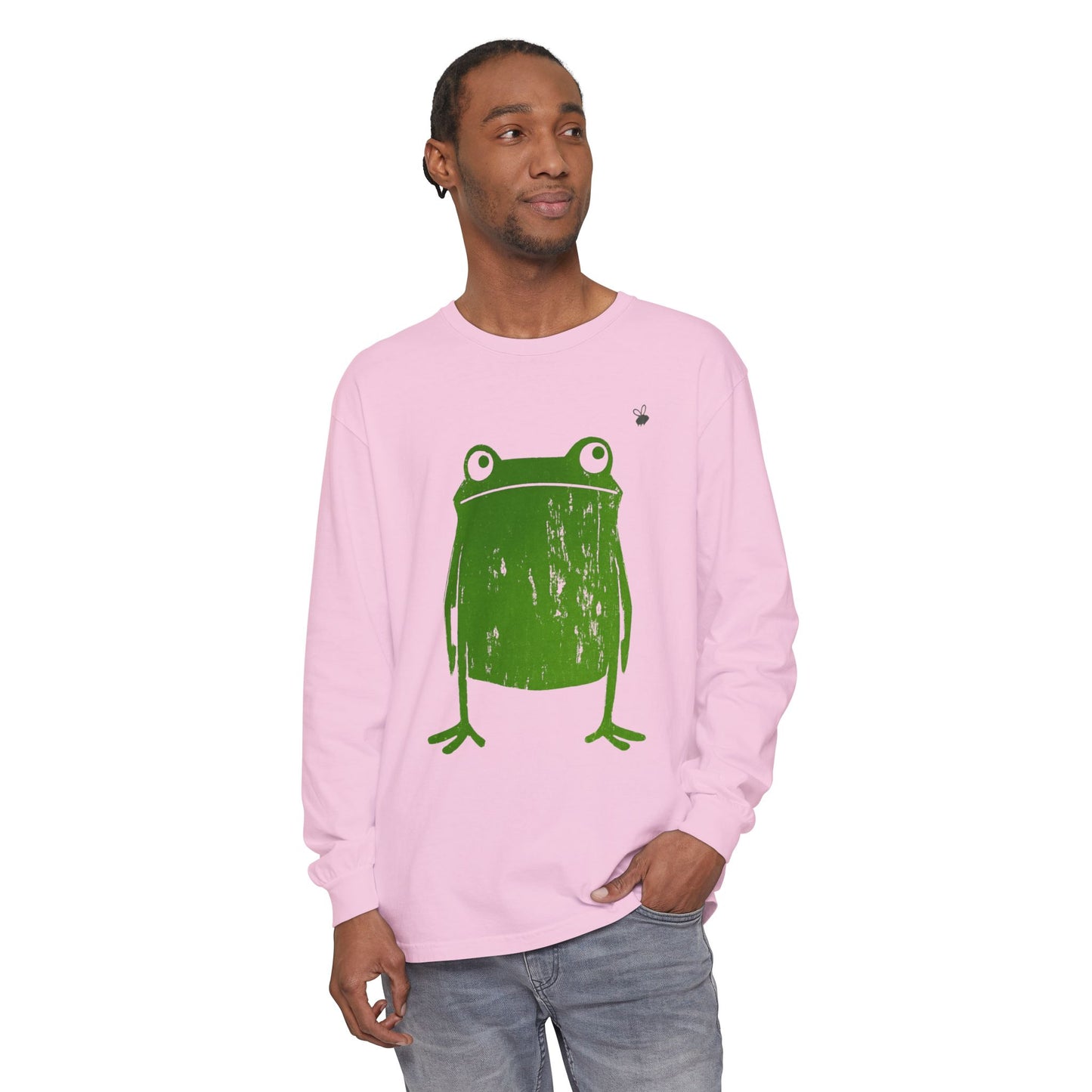 Frog - Comfort Colors Premium Long Sleeve T Shirt