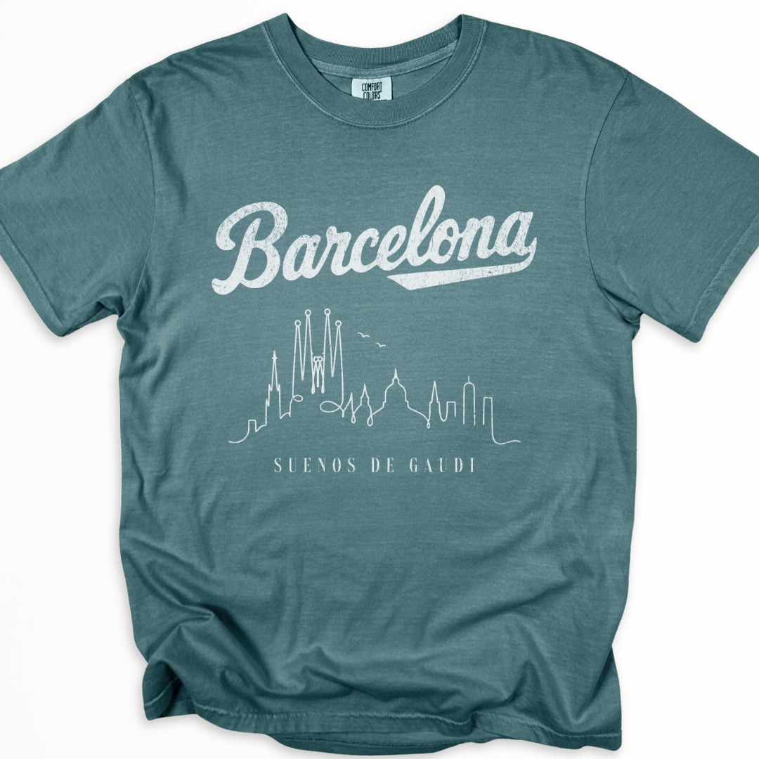 Barcelona, Dreams of Gaudi - Comfort Colors Relaxed Fit Premium T Shirt