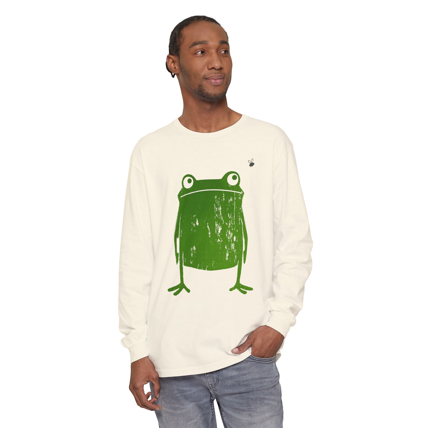 Frog - Comfort Colors Premium Long Sleeve T Shirt