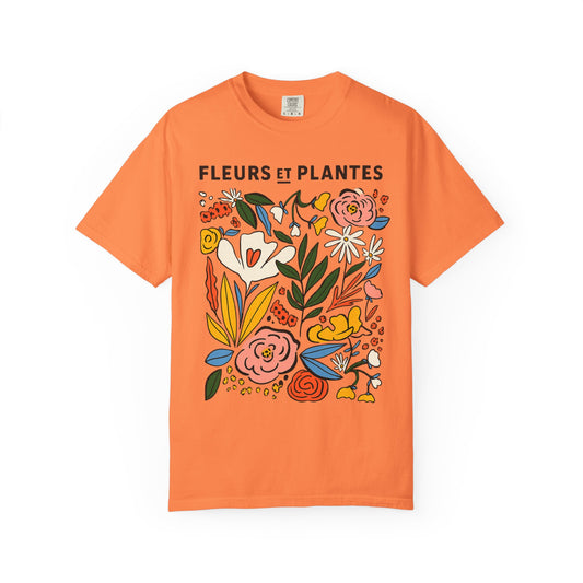 Fleurs Et Plantes -  Comfort Colors Relaxed Fit Premium T Shirt