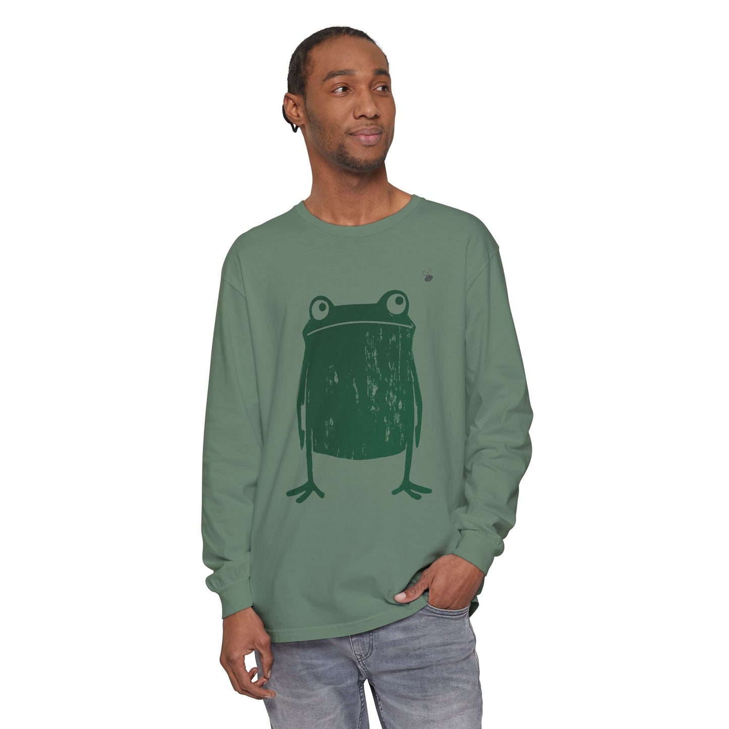 Frog - Comfort Colors Premium Long Sleeve T Shirt