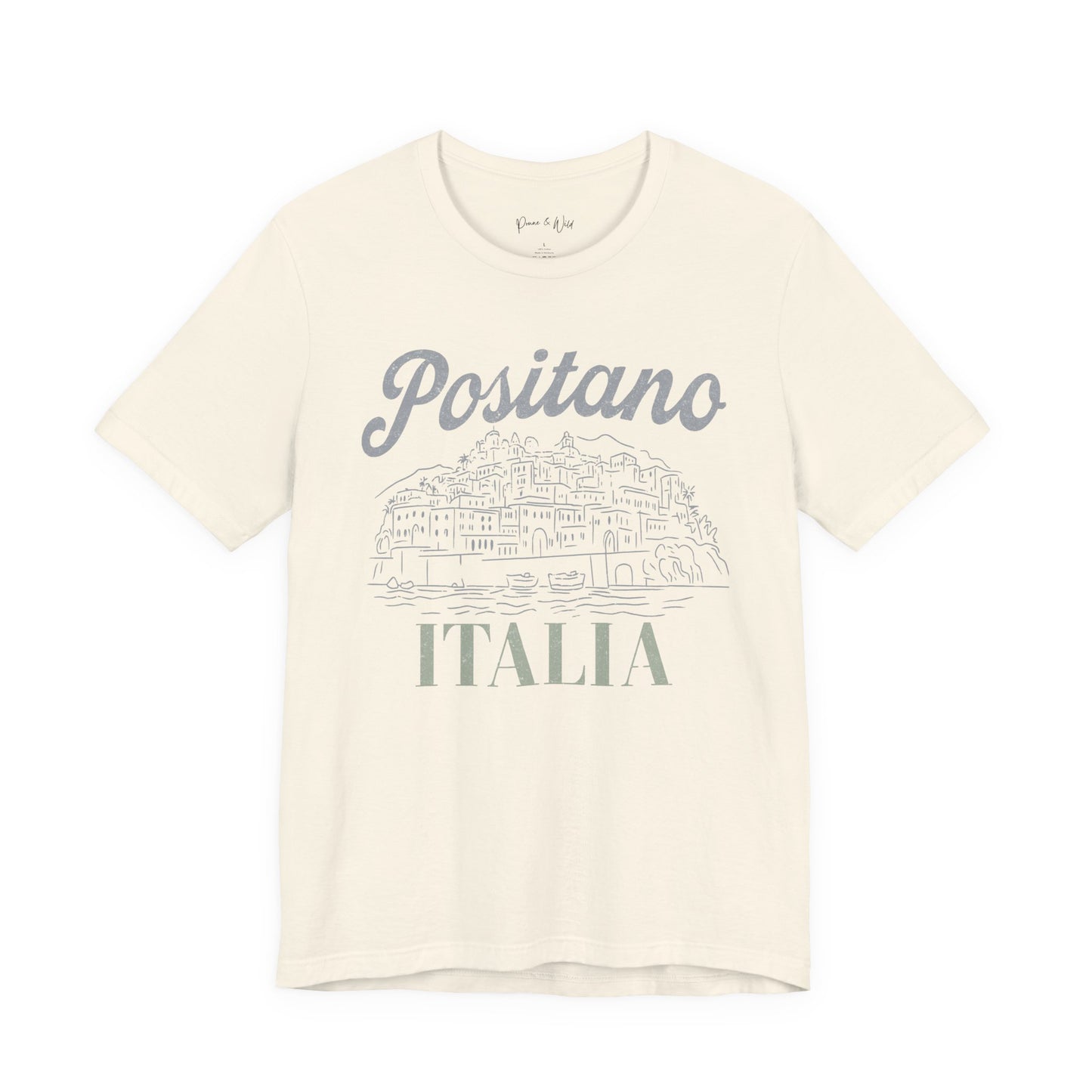 Positano - Bella Canvas Super Soft Fitted T Shirt