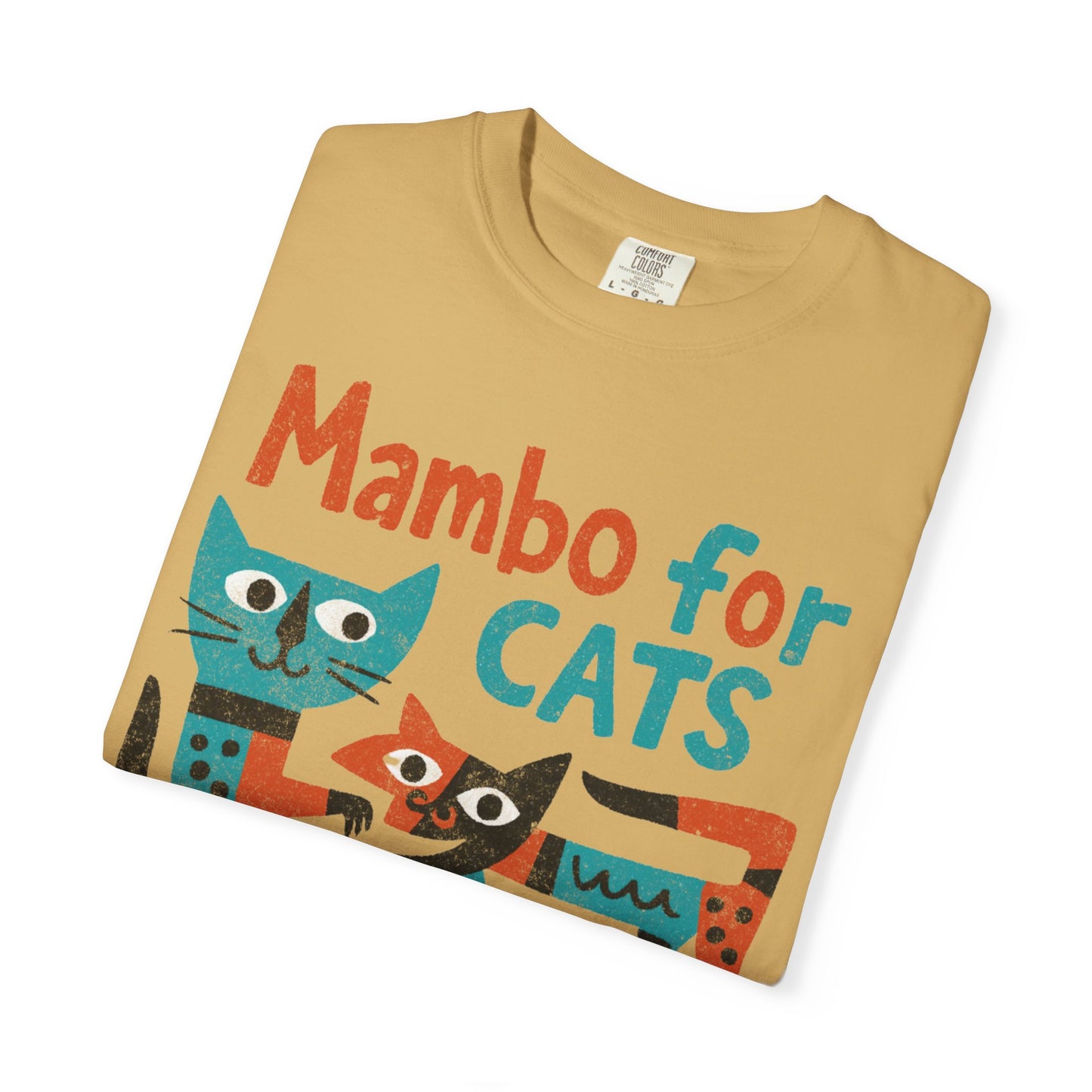 Mambo For Cats - Comfort Colors Relaxed Fit Premium T Shirt