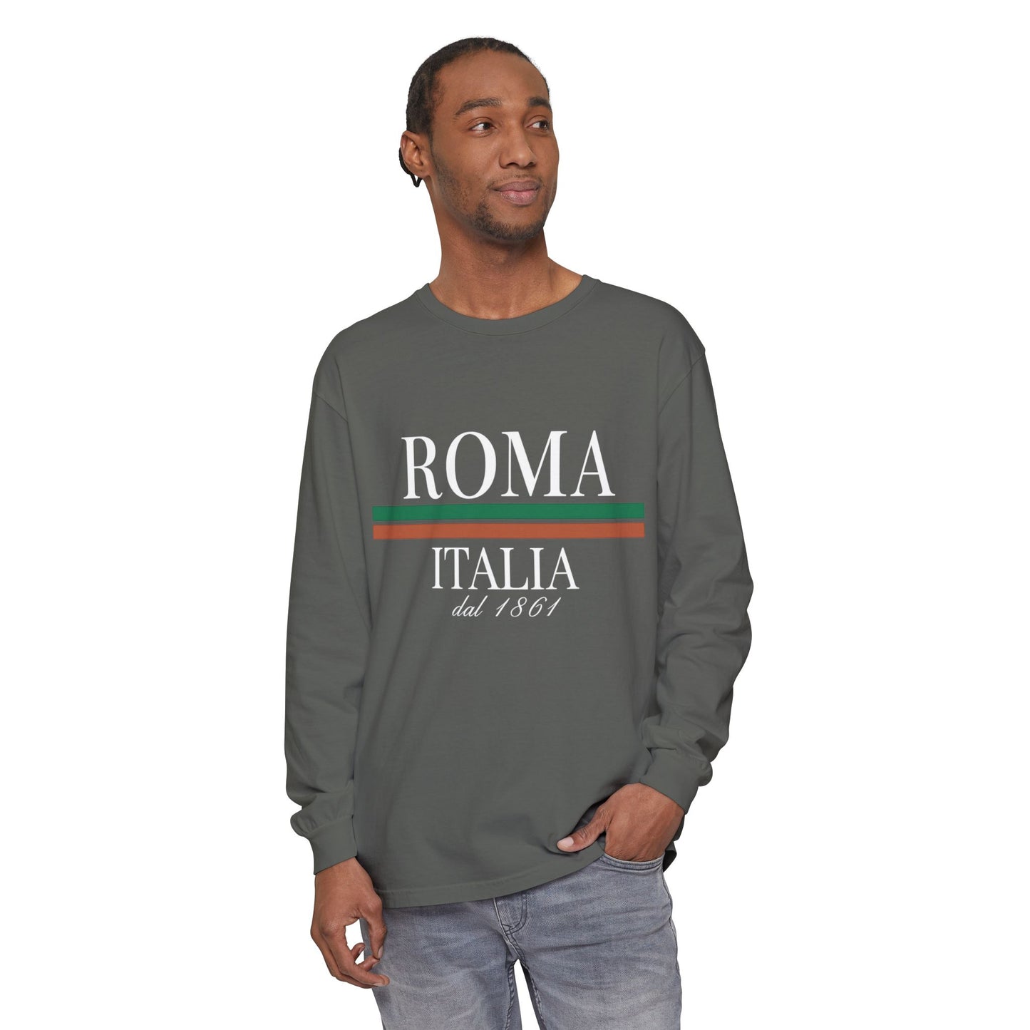 Copy of Roma Italia - Comfort Colors Premium Long Sleeve T Shirt