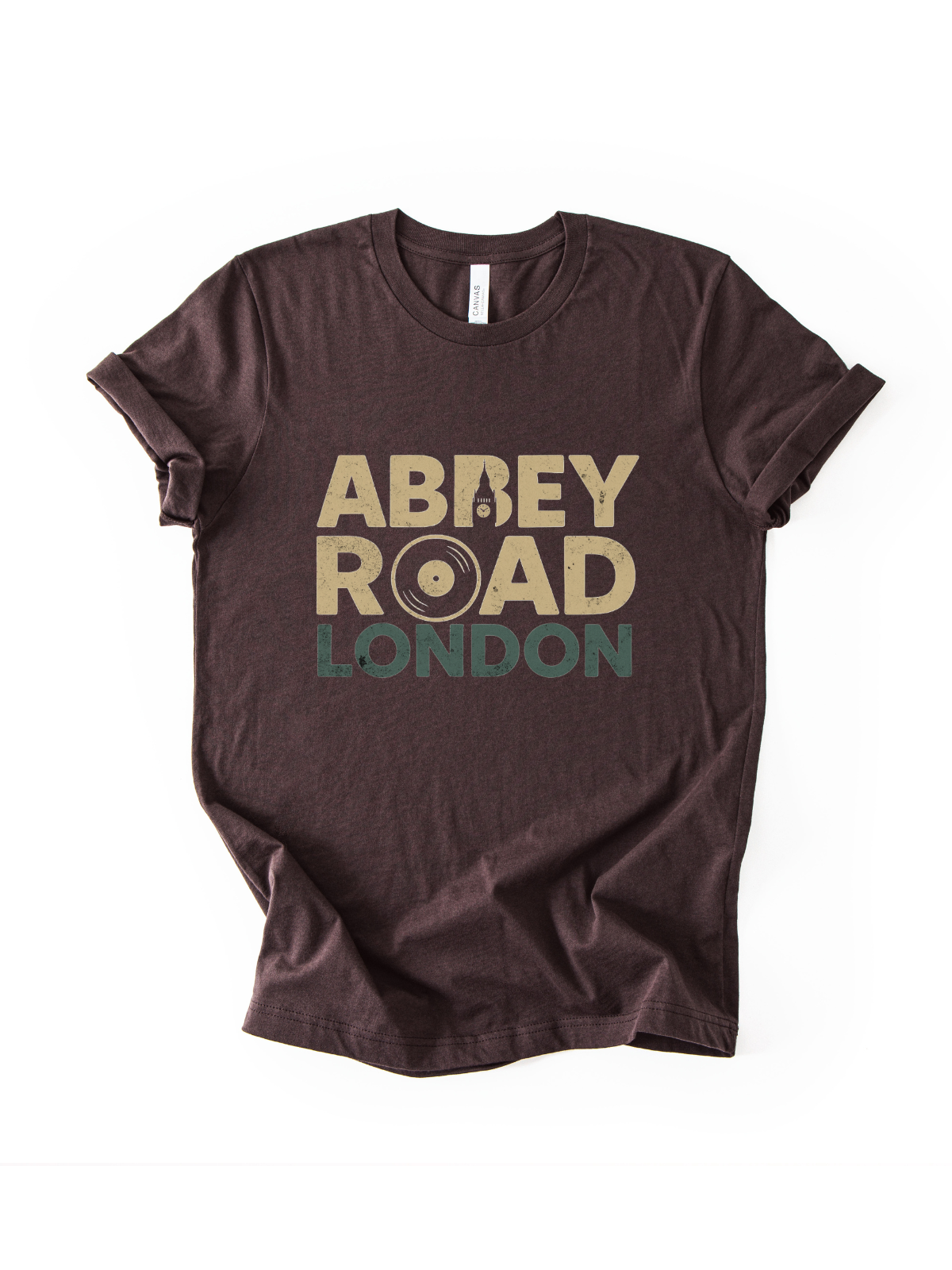 Abbey Road London - Bella Canvas Super Soft Fitted T Shirt
