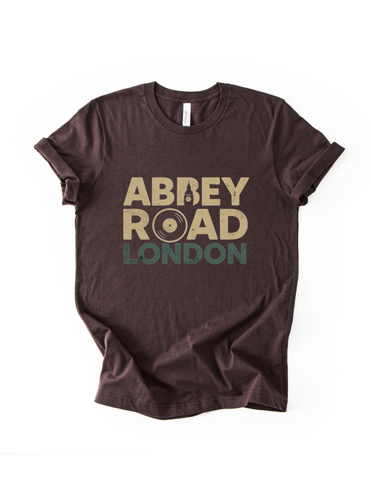Abbey Road London - Bella Canvas Super Soft Fitted T Shirt