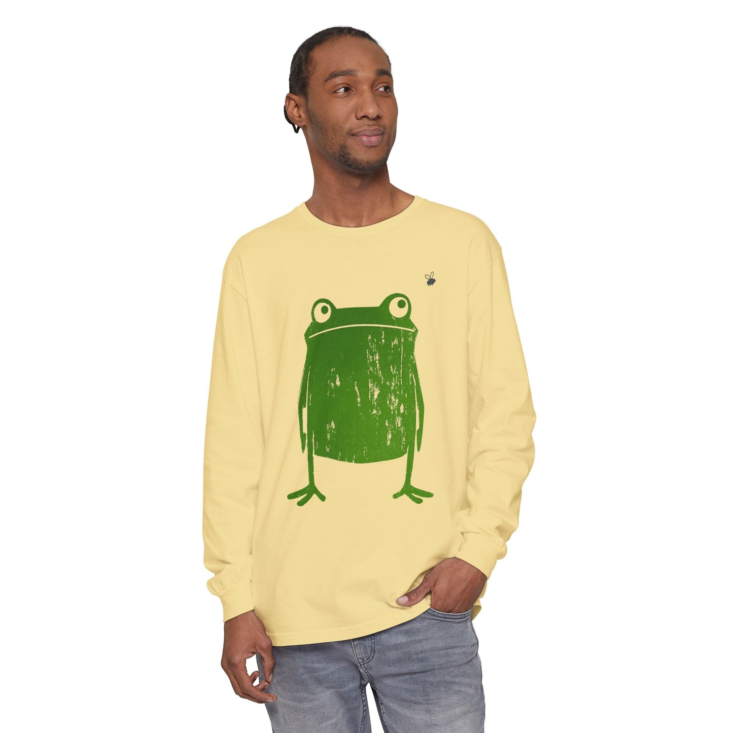 Frog - Comfort Colors Premium Long Sleeve T Shirt
