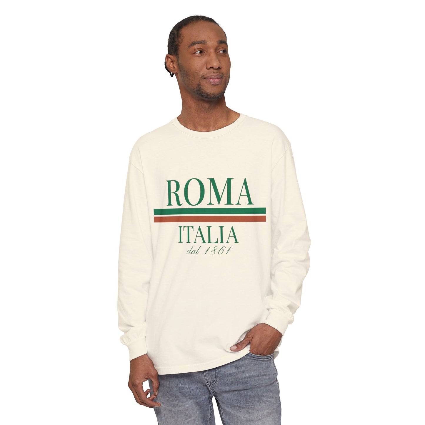 Copy of Roma Italia - Comfort Colors Premium Long Sleeve T Shirt