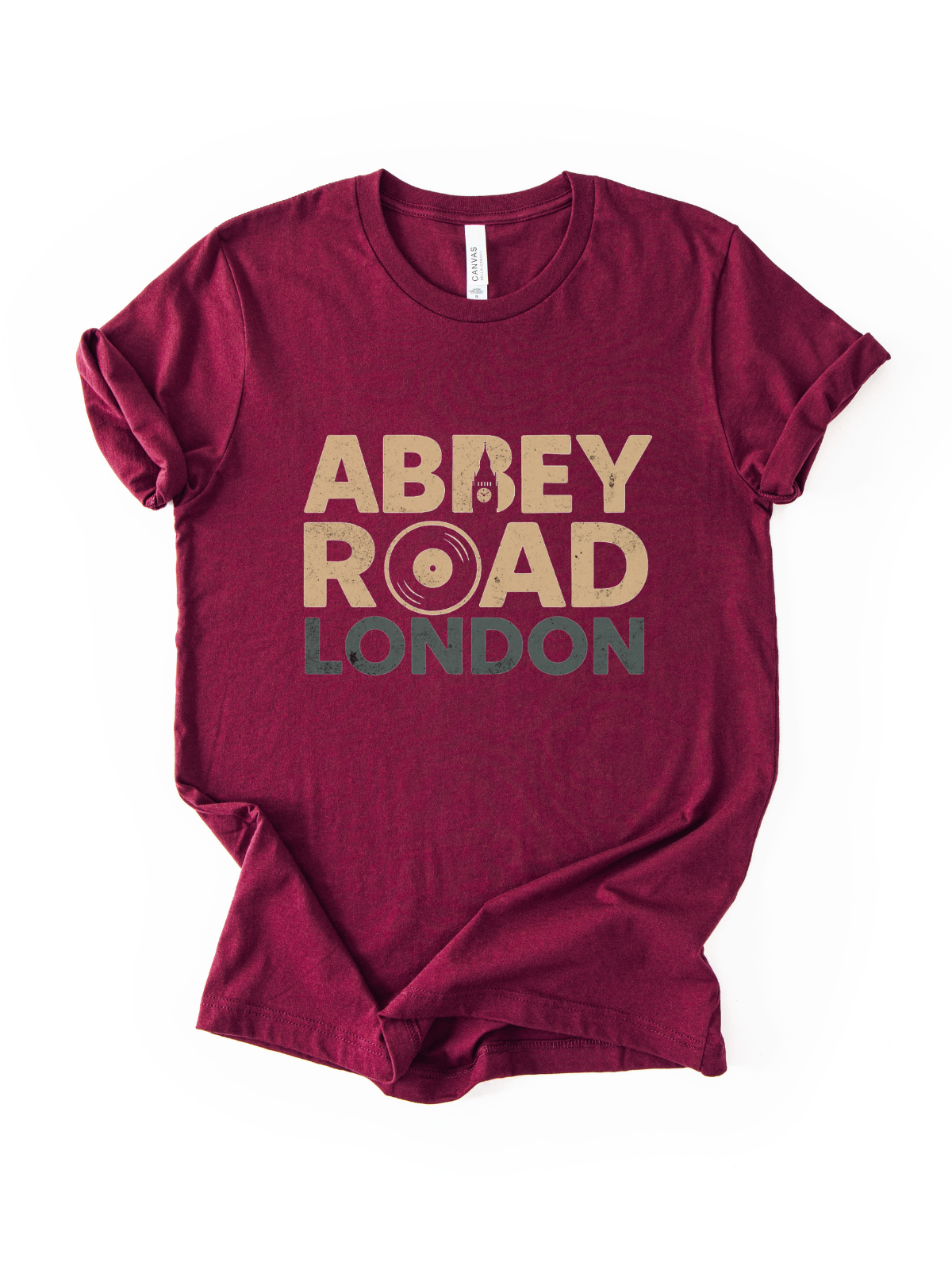 Abbey Road London - Bella Canvas Super Soft Fitted T Shirt