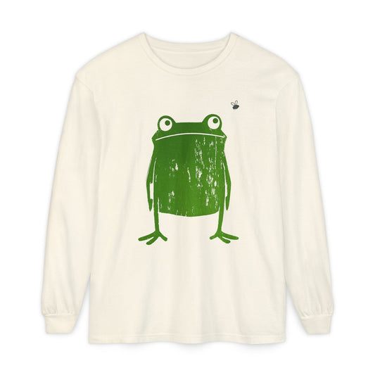 Frog - Comfort Colors Premium Long Sleeve T Shirt