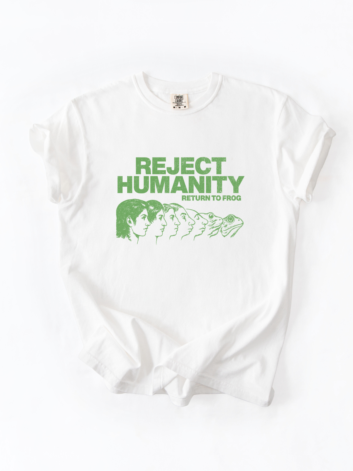 Reject Humanity -  Relaxed Fit Vintage Wash T Shirt