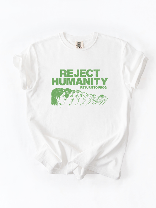 Reject Humanity -  Relaxed Fit Vintage Wash T Shirt