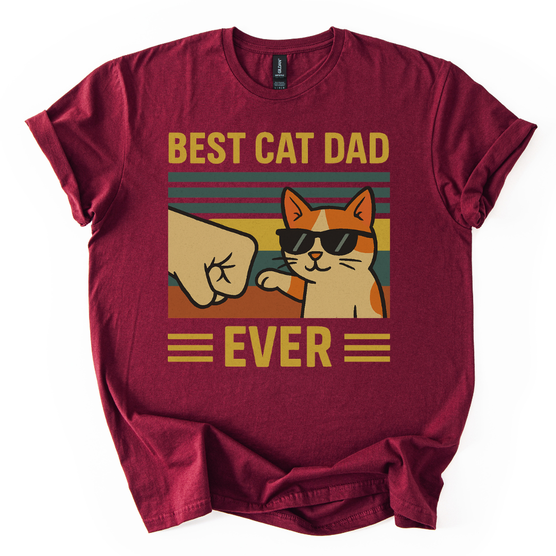 Best Cat Dad Ever Ginger Tom