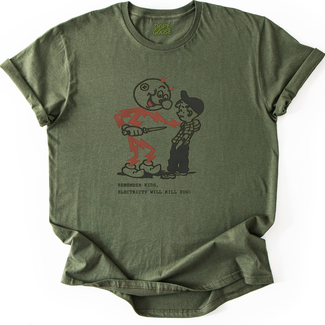 Remember Kids, Electricity Will Kill You!