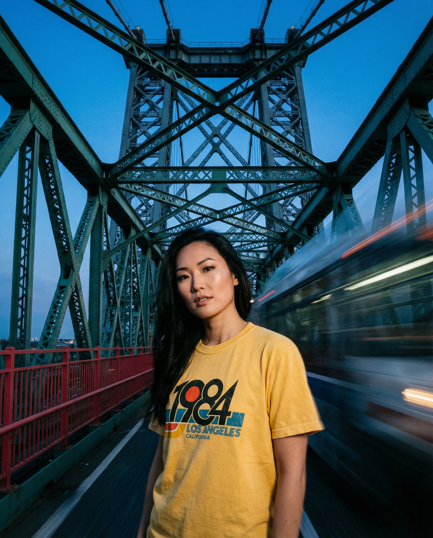 1984 LA -  Relaxed Fit Vintage Wash T Shirt