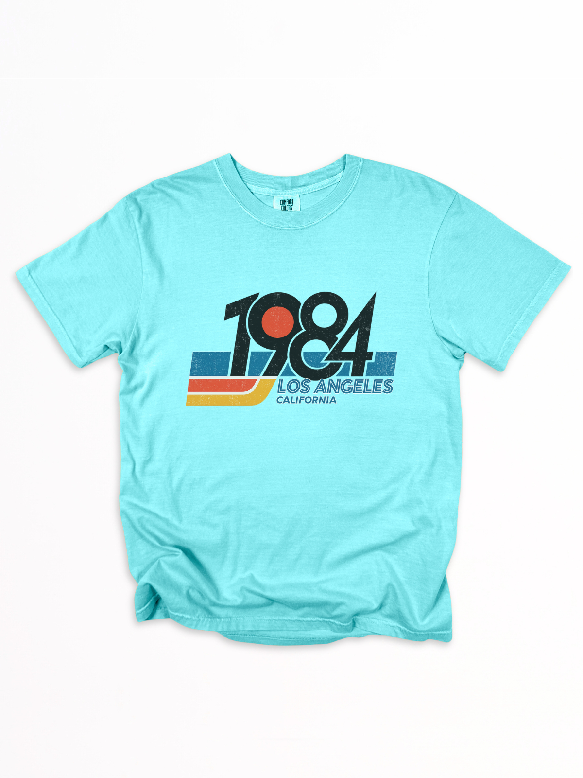 1984 LA -  Relaxed Fit Vintage Wash T Shirt