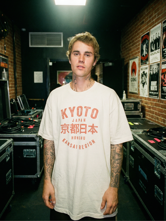 KYOTO -  Relaxed Fit Vintage Wash T Shirt