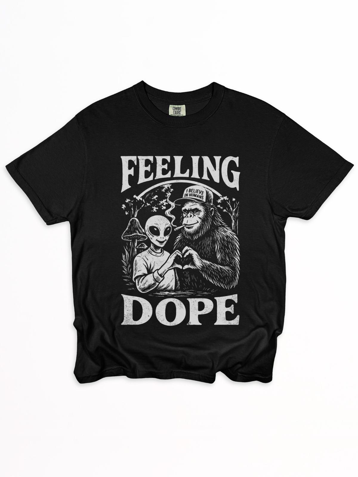 Feeling Dope -  Relaxed Fit Vintage Wash T Shirt