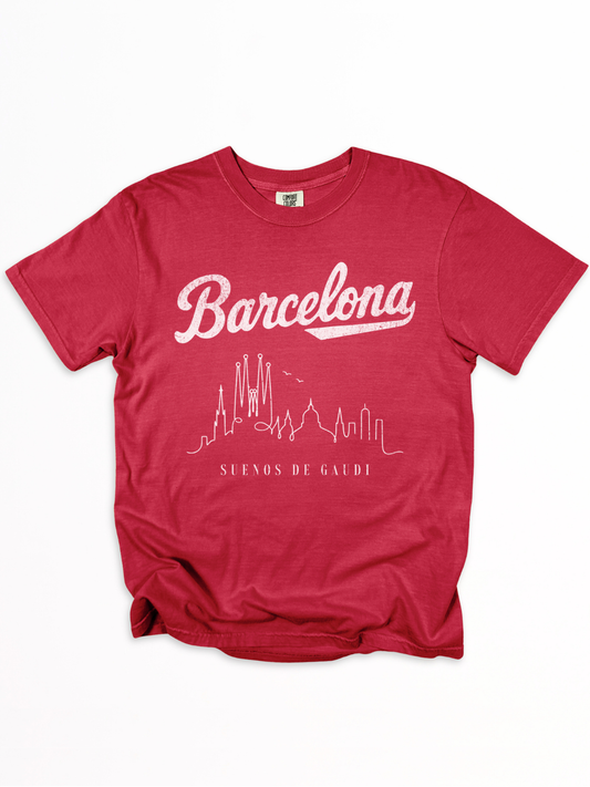 Barcelona, Dreams of Gaudi - Comfort Colors Relaxed Fit Premium T Shirt