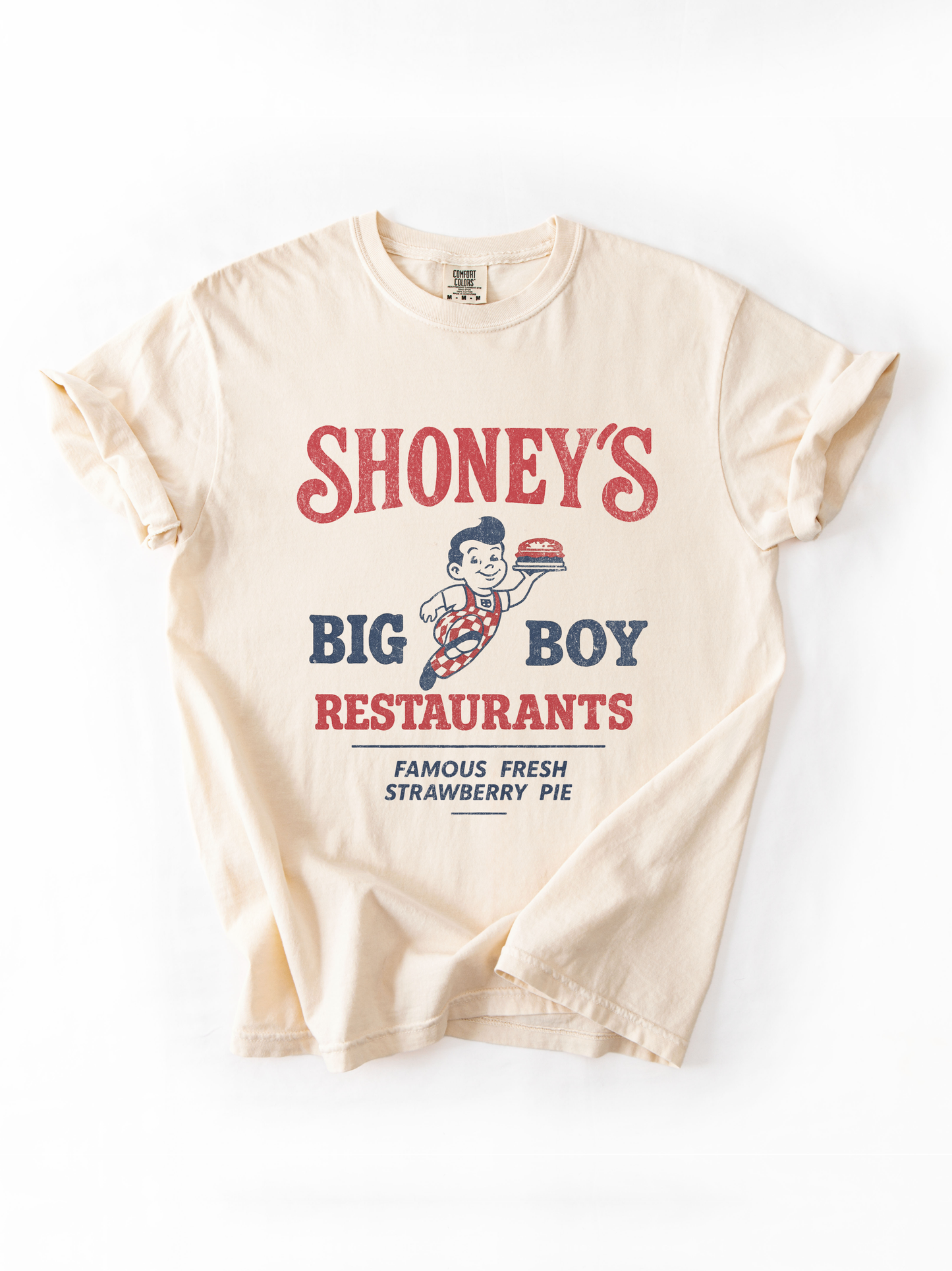 Shoney's Big Boy Restaurants -  Relaxed Fit Vintage Wash T Shirt